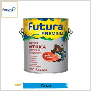 Textura Acrílica Média Criativa Premium Fosco, 5.5kg