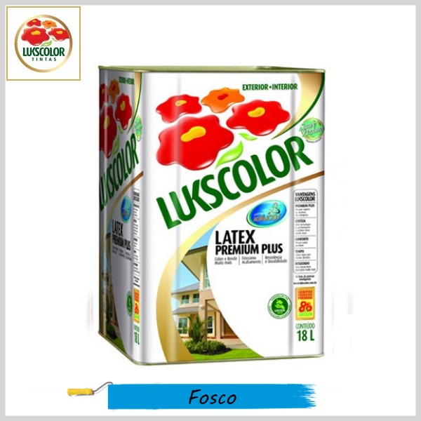 Tinta Látex Premium Plus Fosco (Lata 18 lt)