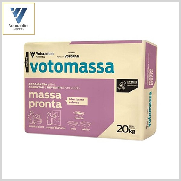 Argamassa Votomassa Massa Pronta, 20kg