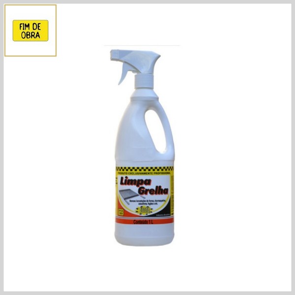 Limpador Limpa Grelhas Extra-Forte Profissional Fornos/Churrasqueiras (1 lt)