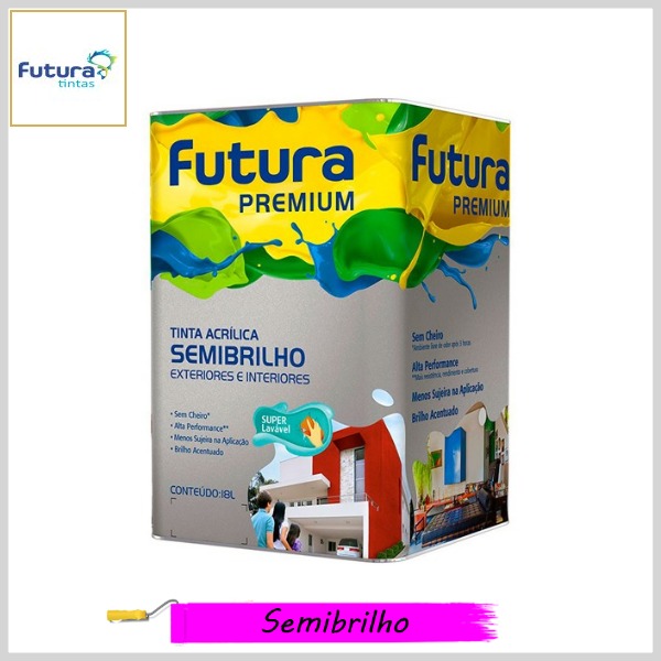 Tinta Acrílica Semibrilho Premium, 18lt